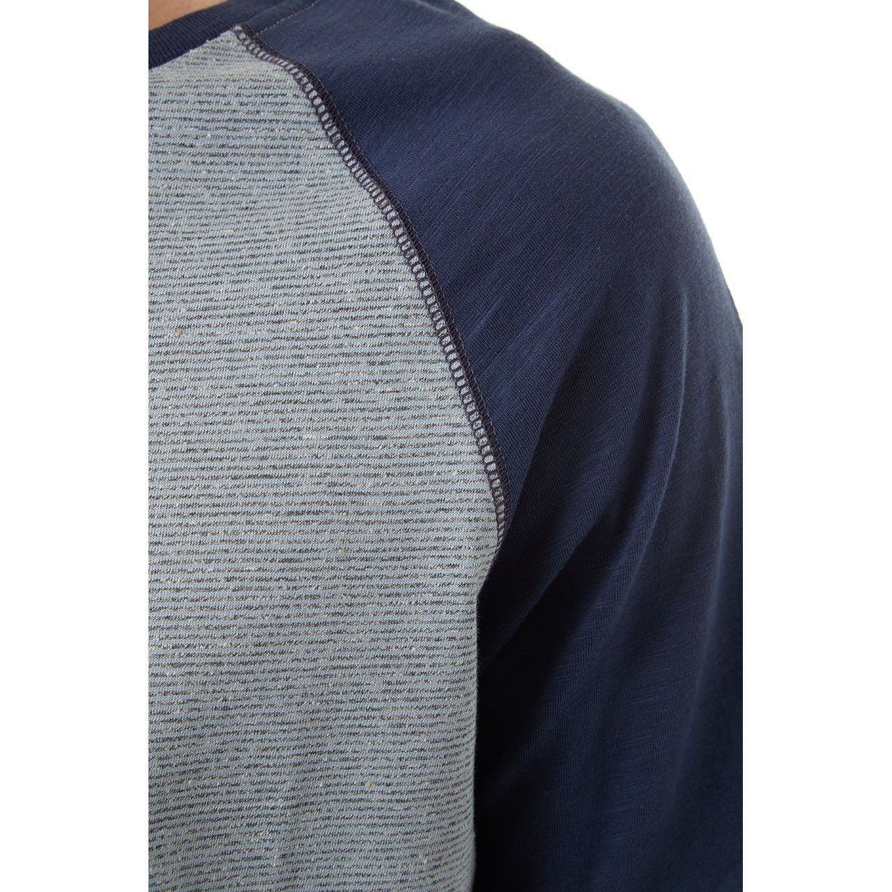 Curved Hem, Top - Josiah Curved Hem Raglan Tee