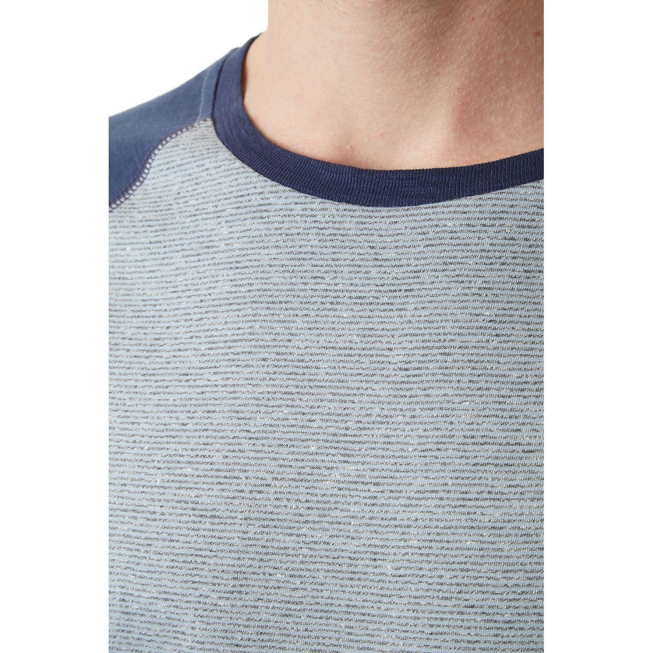 Curved Hem, Top - Josiah Curved Hem Raglan Tee