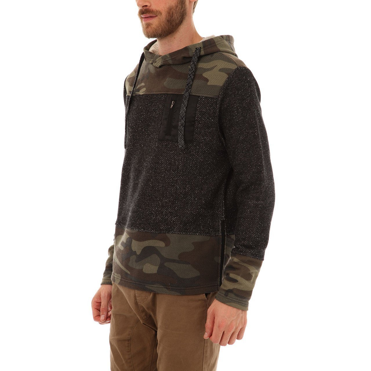 Hoodie, Curved Hem - Kendrick Curved Hoodie