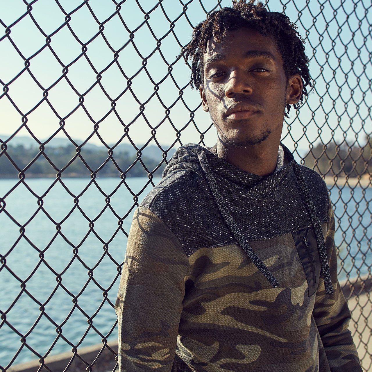 Hoodie, Curved Hem - Kendrick Curved Hoodie